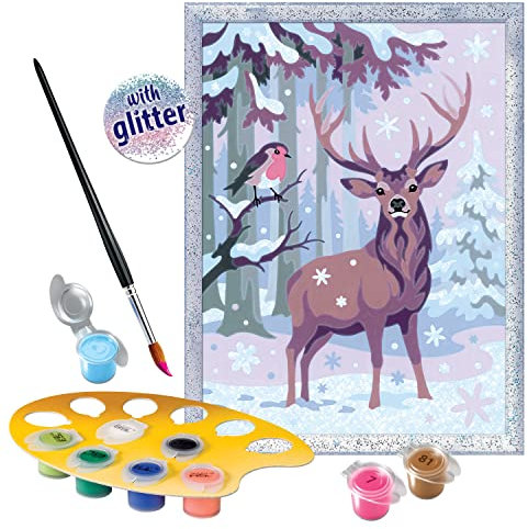 Ravensburger CreArt - Kit de peinture par numéros pour enfants - Loisirs créatifs pour enfants à partir de 9 ans- Version italienne