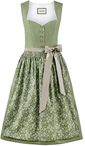 Stockerpoint Damen Edonita Midi Midi Dirndl, schilf, 40