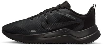 NIKE Downshifter 12, Zapatillas Mujer, Black Black Dk Smoke Grey Iron Grey, 38.5 EU