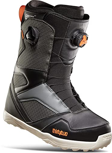 32 Zweiunddreißig STW Double BOA Herren Snowboard Stiefel Schwarz/Grau 11.5
