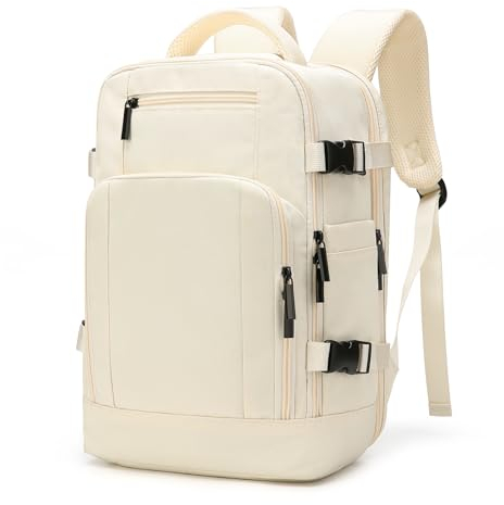 ZHXX Handgepäck Rucksack für Ryanair 40x20x25 – Leichter Kabinenrucksack mit 14 Zoll Laptopfach & Diebstahlsicherung, Flugzeugtauglich