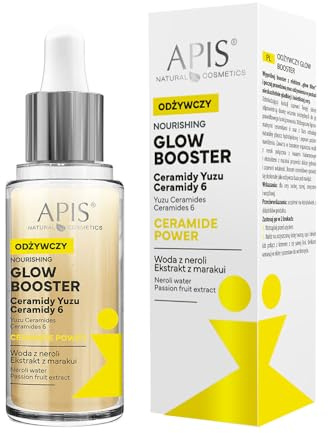 Apis CERAMIDE POWER Glow Booster - 30 ml - mit Vitamin-Cocktail, Hyaluronsäure und Squalan Feuchtigkeitsspendend, pflegend, ideal unter Make-up