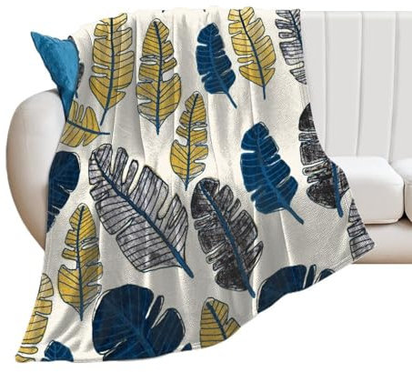 Kuscheldecke Oldtimer-Federn Flauschig Decke Weich Warme Fleecedecke Für Couch Bett Sofa 150×200cm