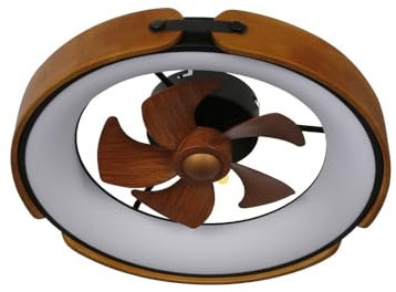 CRISTALRECORD Ventilador Plafón LED Tivoli 50W 5200Lm. CCT Dim
