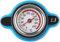 AUTOZOCO Tapa del radiador termostático, Tapón radiador con medidor, tapa sobrepresión radiador con termómetro, Tapa radiador alta compatibilidad, 1.3 bar