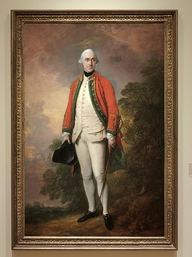 MHFFDYIV Bekannt Leinwand Wandkunst Muster auf Leinwand Porträt Von George Pitt First Lord Rivers Von Gainsborough für Office Home Decor 60x90cm
