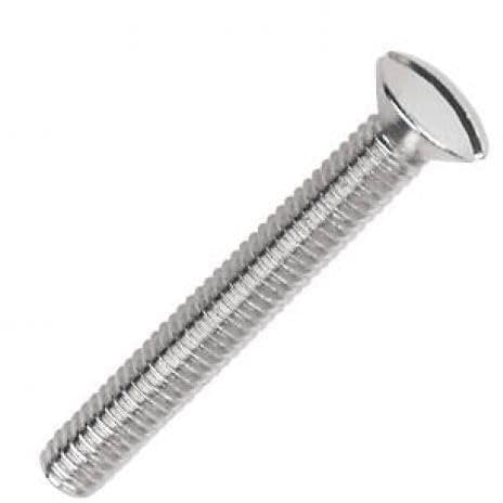 3.5mm Socket Screws Electrical Screws Long Light Switch Plate Plug Socket 25, 35, 40, 50, 75mm (Pack of 20, 50, 100, 200) (20, 3.5x75)