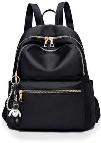 Aucuu Rucksack Damen Klein, Wasserdicht Rucksäcke Daypacks, Nylon Reiserucksack, Anti-Thef Arbeitsrucksack, Casual Daypack, Rucksacktasche für Reisen Arbeit Wandern