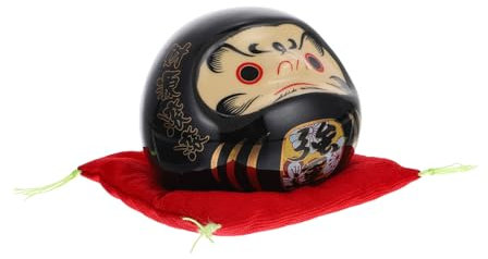 ULDIGI 1 Satz Im japanischen Stil bemaltes Daruma Kreative Desktop-Dekoration Daruma-Ornamente Dekoration Schlafzimmer Bedroom Decoration keramische Dekoration Ceramica Darum Puppe Figur
