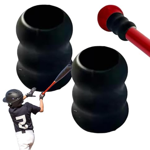 Baseballschläger-Griff, Silikon-Ersatzgriff, Baseballschläger-Griff, Silikon-Ersatzgriff, rutschfester Baseball- und Softball-Schlägergriffschutz