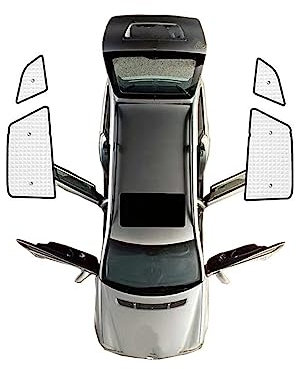 Parasoles Cubiertas Completas Parasoles para Hyundai para Santa Fe 2007 2008 2009 2010 2011 2012 Cubiertas Completas Parasoles Parabrisas Windows Visor Parasol Ventana Coche(Rear Windows)