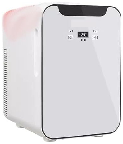 NWVDPQGCZ Portable Fridge mini Refrigerator car Refrigerator 20L Small Refrigerator Portable Freezer for Cosmetics Food Bedroom Car/261