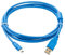 QTAZMJPB USB-MINI es adecuado for el cable de programación de PLC de la serie Q de Mitsubishi/cable de datos/cable de comunicación/cable de descarga Mini puerto(Gold plated interface,2m)