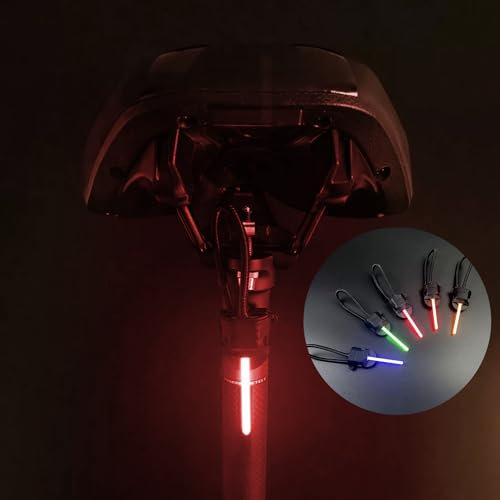 Streamer Light Road Bike Pilot Light 3V DIY LED No Soldering Bike Breathing Light Auto Streamer Light MTB Tail Light Indicating Holiday Decoration Lights