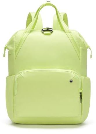 Pacsafe Citysafe Cx 17L Rucksack für Damen, Diebstahlschutz, passend für 40,6 cm (16 Zoll) Laptops, Matcha, Einheitsgröße, Citysafe Cx 17L Anti-Diebstahl-Rucksack, passend für 16-Zoll-Laptops