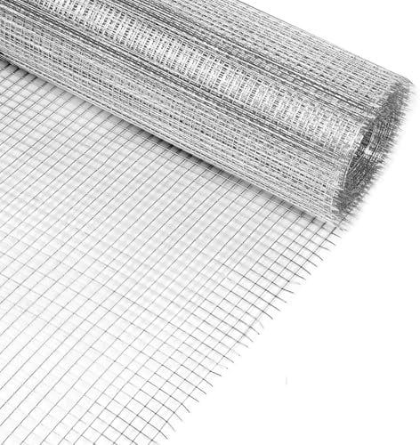 AMFUN 30 cm x 3 m Rouleau de Grillage Métallique Galvanisé, Grillage Anti-Rongeurs, Grillage Métallique en Acier Inoxydable, pour Empêcher les Rats, les écureuils et les Oiseau
