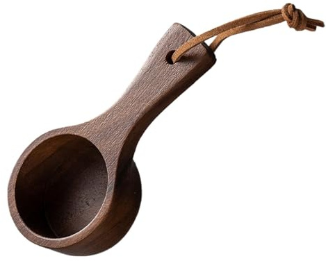 Cuillère doseuse à café - Cuillère à café en bois - Cuillère à café pour café moulu - Cuillère à café pour grains de café - Cuillère à soupe de cuisine - Generic - 1 unité - Multicolore