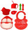 Conjunto Vajillas Silicona Navidad Para Niños Platos Para Niños Reutilizables Juego Placas Silicona Para Niños