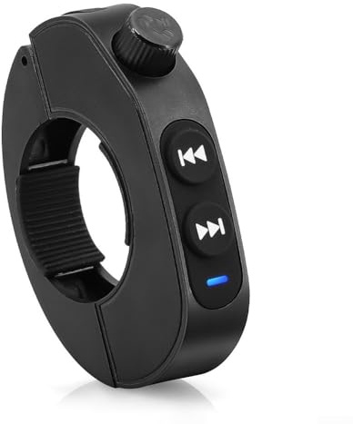 Telecomando per manubrio moto, controllo chiamate, ricarica tipo C, design impermeabile, autonomia di 10 m, modalità sleep