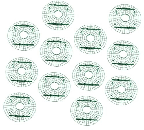 FUTUREORYY 12 pièces Lot de Supports en Plastique Cadre de Grimpeur Robuste pour Plantes Grimpantes Fraisiers et Pots de Balcon Rack pour Jardinage et Culture Pot