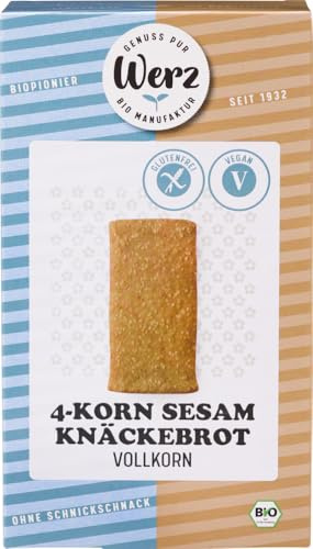 4-Korn Sesam Knäckebrot, glutenfrei 6 x 150 g
