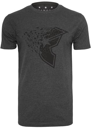 MERCHCODE Herren Fa046-blasted Tee T-Shirt (1er Pack)