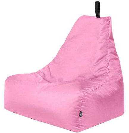 PATCH HOME Patchhome Gamer Kissen Lounge Kissen Sitzsack Sessel Sitzkissen In & Outdoor geeignet fertig befüllt | Rosa - XL - in 2 Größen und 25 Farben