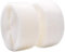 Arlent 50mm(2) Width 5 Meters Sew-On Hook and Loop Fastener Tape Nylon Strips Fabric Non-Adhesive Back (White)