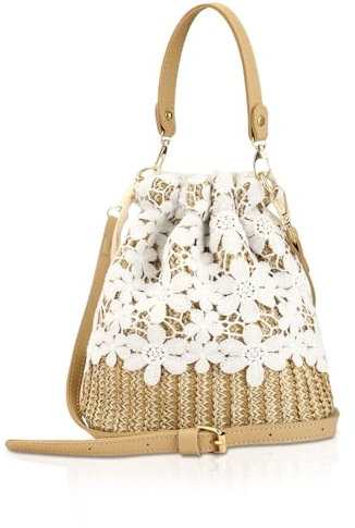 Sac à main en bambou, sac à main de plage, sac en demi-lune, sac à bandoulière en paille tressée pour femme