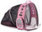 BEIKOTT Rückseite, erweiterbarer Katzenrucksack, Haustier-Hunderucksack, Tragetasche für kleine Katzen, Hunde und Vögel, transparenter Raumkapsel-Rucksack für Reisen/Wandern/Outdoor
