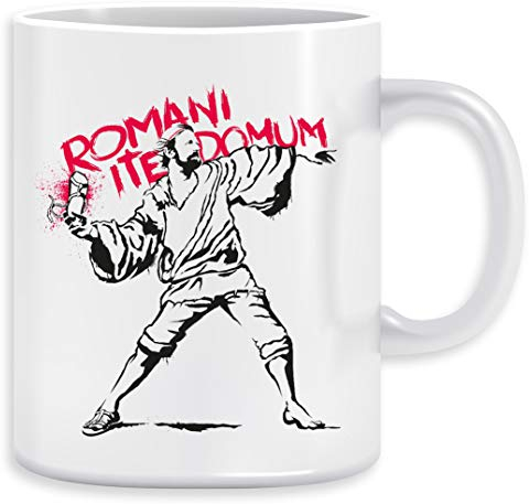 Romani Ite Domum Kaffeebecher Becher Tassen Ceramic Mug Cup