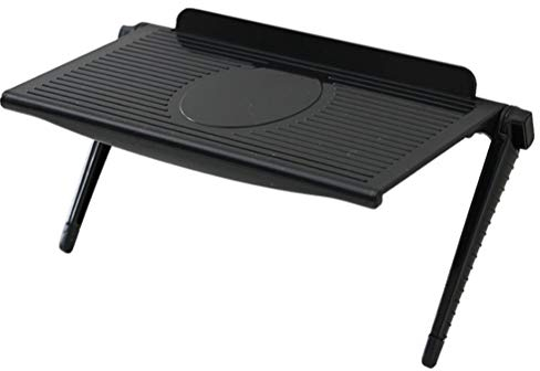 Usmato verstellbare Monitorablage, Bildschirm Oben Regal TV Oben Aufbewahrungshalterung, Verstellbarer Monitor Oben Regal für Handy-Ständer Medienboxen Router-Spielekonsole