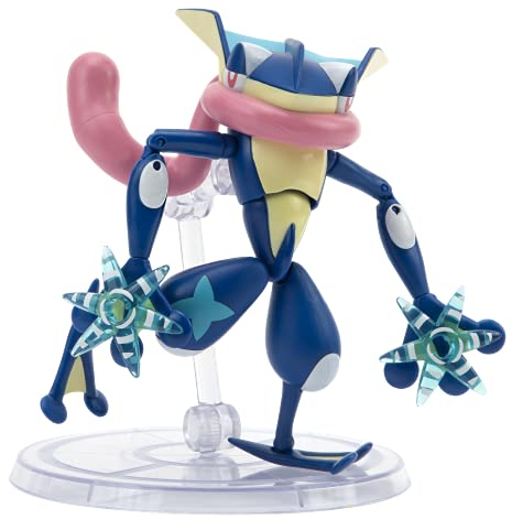 Pokémon PKW2409-15cm Select Figure - Quajutsu, offizielle bewegliche Figur