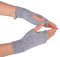 Novawo Wolle Mischung Fingerlose Handschuhe Frauen Armstulpen Handgelenkwärmer Schreib Handschuhe