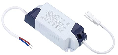 PATIKIL 18-24W 300mA LED Controlador, AC 85-265V Salida 54-100V DC Macho Conector Constante Corriente Rectificador Transformador Externa Alimentación Fuente Techo