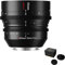 7artisans Obiettivo Cine T2.0 da 35 mm, full frame, grande apertura, messa a fuoco manuale, compatibile con fotocamere mirrorless Nikon Z5 Z6 Z7 Z9 Z50 Z6II Z7II ZFC (attacco Z)