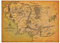 ALKOY Puzzle 1000 Teile Mittelerde Karte Poster Holz Spielzeug Für Erwachsene Dekompressionsspiel Fd136Kq