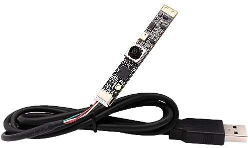 Svpro Module de caméra USB autofocus 16 MP avec microphone pour ordinateur - Caméra USB HD UVC 2X, zoom numérique Lightburm, module vidéo Lightburm, carte webcam gravée au laser