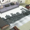 Buohwiwe 3D Teppich New York - Modern Schlafzimmer Flanell Teppich New York Wohnzimmer Teppich - Dekoration Carpet rutschfeste Teppiche 80x160 cm