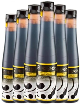 Essig El Majuelo Salsa Pedro Ximénez Kleine Flasche 18 cl (Karton mit 6 Kleine Flasche von 18 cl)