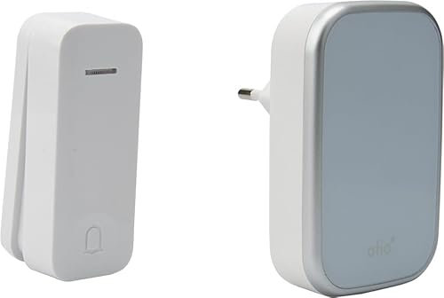 Otio Sonnette sans Fil/Bouton Poussoir à Brancher - 100m - 32 mélodies