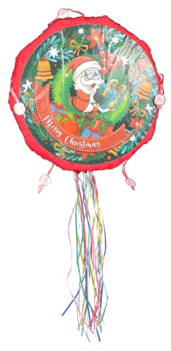 KOMBIUDA Santa Claus Weihnachtsdeko Für Erwachsene Leicht Und Dekorativ Zum Befüllen Mit Süßigkeiten Und Überraschungen Für Weihnachtsfeiern Und Themenpartys