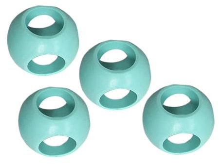 AQXYYWEI 4 Stück magnetischer Wäsche-Anti-Kalk-Ball, Maschinenball, Waschzubehör, wiederverwendbarer Schmutzfangbeutel, Reinigungsbälle