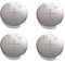 Piles rechargeables pour appareils auditifs et boîtes de chargement de piles, étui de chargeur de piles auditives avec piles pour appareils auditifs (4 pièces, 13 piles)