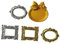 GREENADSCAPE 5 Piezas Marco De Fotos Retro Decoración De Escritorio Delicado Marco De Fotos Mini Marco De Fotos Elegante Gadget De Fotos para El Hogar Decoración del Marco De Fotos Resina