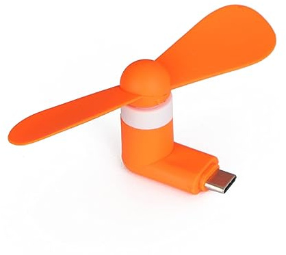 ULIJTH Portable USB Type C Port Cooling Fan For Phone Tablet Small Outdoor Outdoor For Device Phones Tablets