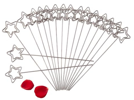 MIMEITOPA Notizhalter aus Metall, für Büro, Zuhause, Schule, mit runden, sternförmigen, herzförmigen Formen, langlebiger Schreibtisch-Organizer für Fotos, Bilder, Memos, (Sternform)