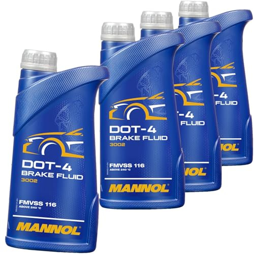 SCT  Mannol 4x MN3002-1 Bremsflüssigkeit (4 L) | MN3002-1, Bremsflüssigkeit