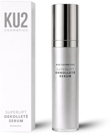 KU2 Cosmetics Superlift Dekolleté Serum, 50 ml | Anti Aging Pflege für Hals & Dekolleté, Mit Multi-Hyaluron & Peptiden, Glättet Linien sichtbar