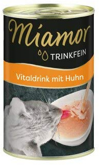 Miamor Trinkfein Vitaldrink mit Huhn | 48x 135ml für Katzen